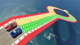 Insane Splitted Speed Boost Lane - Can Handle It?