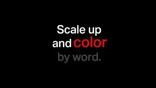 Social Caption Scale And Color Words Template for Premiere Pro