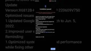 INFINIX HOT 11S NFC Update Android Patch Security June 5th
