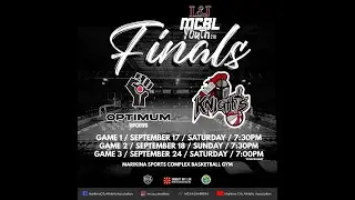 MCAA | Finals | Nervie's Knight vs Optimum Sports | Game 1  September 17, 2022