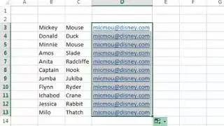 Flash Fill in Excel