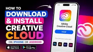 How To Download And Install  Adobe Creative Cloud In Iphone Or Android