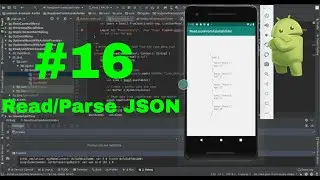 #16 How to read JSON file / JSON String from Assets folder in Android - Kotlin Android for beginners