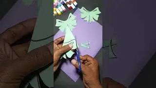 Beautiful Paper Bow #shorts #papercraft