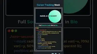 SECRET CSS Technique to TRACK Your Cursor!  