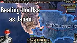 Hoi4 | Beating the United states as Japan