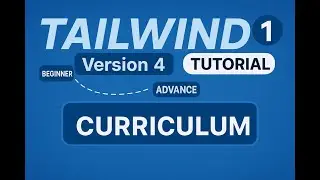 How to Use Tailwind CSS in Vite React | Full Playlist (Tailwind 4.1, 2025)