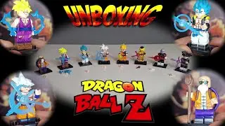 UNBOXING minifiguras tipo LEGO Aliexpress (WM6178) de DRAGON BALL