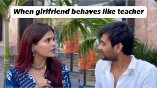 Jaisa mai kahegi. Vaisa hi hoga😎 @deepestgarg | #surbhipalaria #comedyvideo #teachergirlfriend