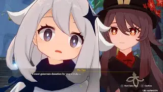 hu tao scares the shit out of paimon