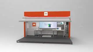 Xiaomi Container 3D Animation