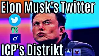 Elon Musk's Twitter | $8 blue  vs ICP's Distrikt | Distrikt Token, Distrikt PODs(NFTs)|User rewards