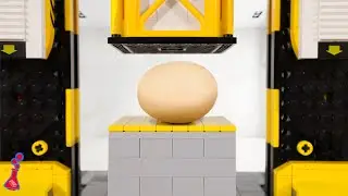 I Built a LEGO Mechanical Press THEN SMASHED STUFF WITH IT