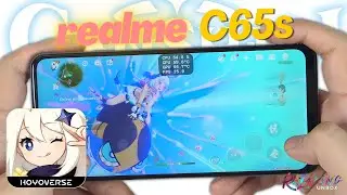 Realme C65s Genshin Impact Gaming Review | FPS & Battery Drain test