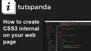 HTML5 CSS3 Tutorial 11 : CSS3 Internal