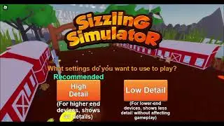 Playing Sizzling Simulator