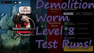 [Counter:Side Global] CCB Week 2 Demolition Worm Run 8+ [25%]