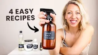 Clean your yoga mat with your very own DIY yoga mat cleaner