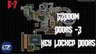 GZDoom Mapping -  Doors 3 - Key Locked Doors - Tutorial 7 | Ultimate Doom Builder(UDB)