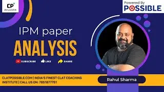 IPMAT INDORE-2023 Paper Analysis | IPM Possible
