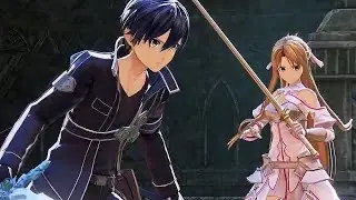 Tales of Arise - Kirito & Asuna Boss Fight (4K 60FPS) SAO DLC