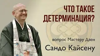 What is Determination? | A Question for Zen Master Sando Kaisen