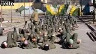 Тренування новобранців батальону 