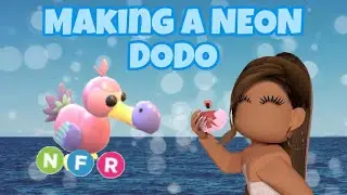 Making a *NEON DODO* || Roblox Adopt Me