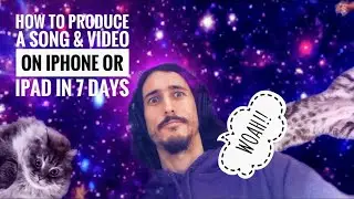 GarageBand iOS song and iPhone/iMovie video (how I make a song and video production with speed)