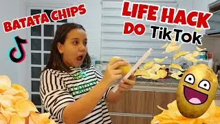 LIFE HACK DO TIKTOK || Batata Chips