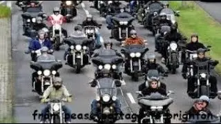 Hells angels from pease pottage to brighton