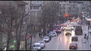 Задимяване от електрическа инсталация вдигна на крак полиция и пожарна във Велико Търново