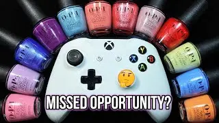 Reviewing the OPI x XBOX Spring 2022 Collection