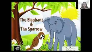 English Stories: The Elephant & The Sparrow - Class 3 | Lesson 1