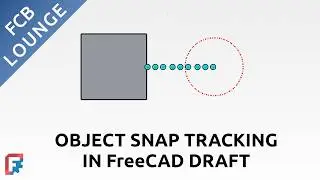 Object Snap Tracking in FreeCAD Draft