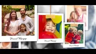 Hanging Photo Slideshow_4K