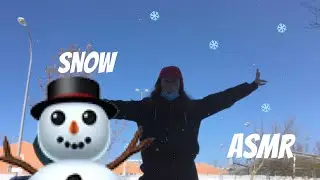 SNOW AND ICE ASMR⛄️❄️