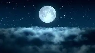 Flying Through Dense Clouds at Night | Video Effects