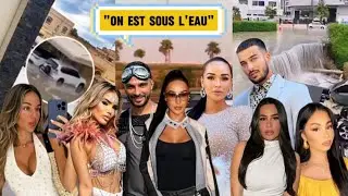 LES CANDIDATS DE TÉLÉRÉALITÉ SOUS L'EAU, LES INONDATIONS À DUBAÏ