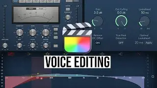 How to EDIT your VOICE in Final Cut Pro X