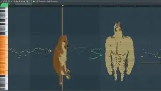 Swole Doge vs Cheems - MIDI Art