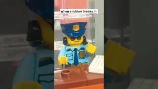 When a robber breaks in.. 