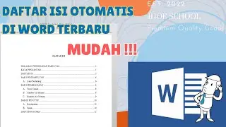 Cara Membuat Daftar Isi Otomatis di Word Terbaru, Mudah!!!