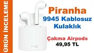 A101 Piranha 9945 Kablosuz Kulaklık Çakma Airpods