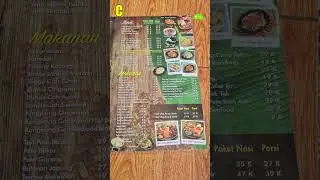 Aneka Menu di Kampung Kecil Helvetia #short #kampungkecil #medanhelvetia #menu