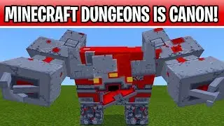 Minecraft Dungeons Is CANON! 1.15 Update Mobs, Weapons & Magic?