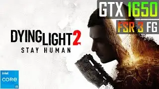 Dying Light 2 on GTX 1650 - FSR 3 Frame Gen MOD (v0.10.0)
