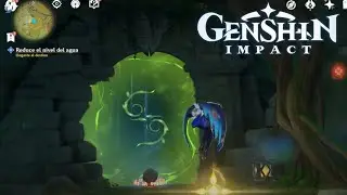 Lower the water level - Sumeru - Genshin Impact
