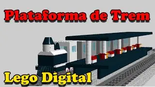 Lego Digital Designer - Plataforma de Trem