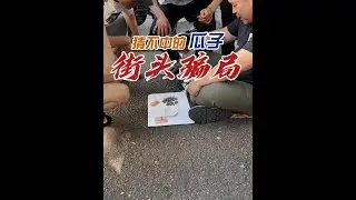 街头骗局之猜不中的瓜子